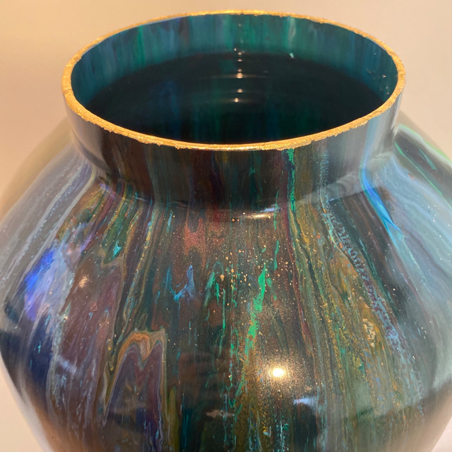 Handgeschilderde kruikvaas XL no 105