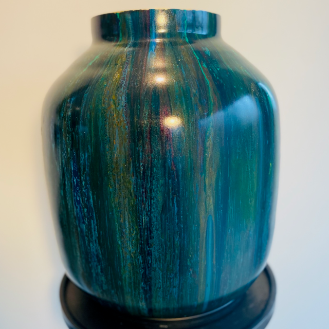 Handgeschilderde kruikvaas XL no 105