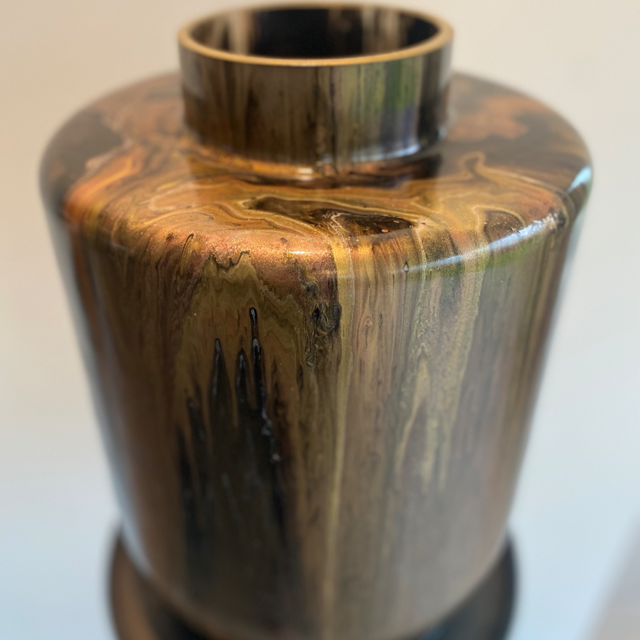 Handgeschilderde vaas XL no 103