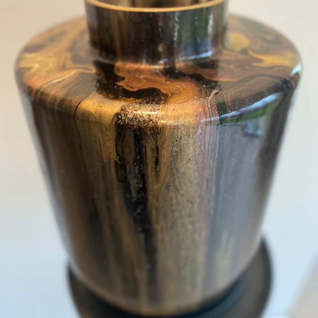 Handgeschilderde vaas XL no 103